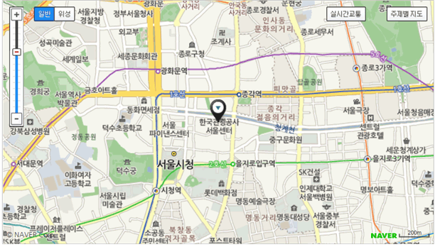 CEL(문화창조융합벨트) 지도