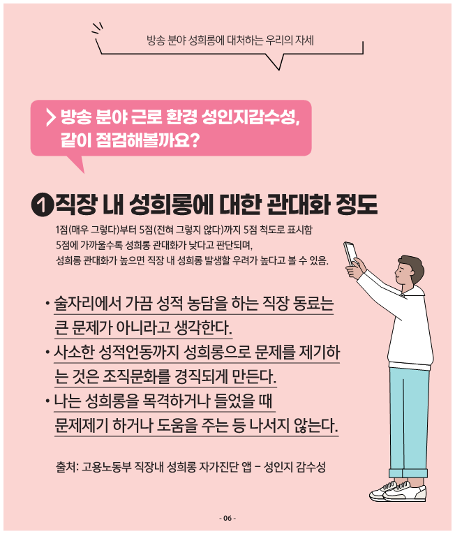 2방송 분야 성평등 인식 확산 캠페인 - 성인지감수성의 중요성 | 카드뉴스 이미지