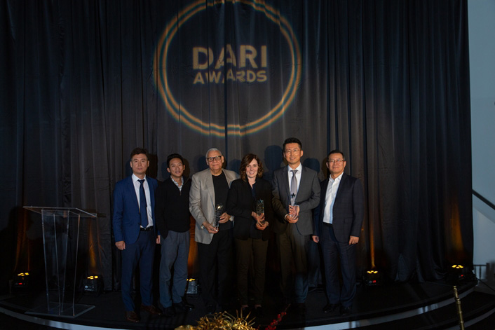 사진 1. 지난 5일 LA코리아센터에서 개최된 ‘제14회 다리어워드(Dari Awards)’에 3개 기업이 수상했다.