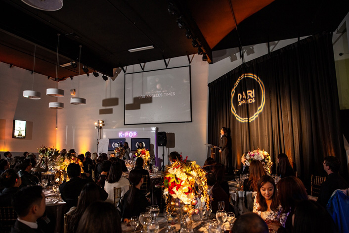 사진 2. 지난 5일 LA코리아센터에서 ‘제14회 다리어워드(Dari Awards)’가 진행되고 있다.