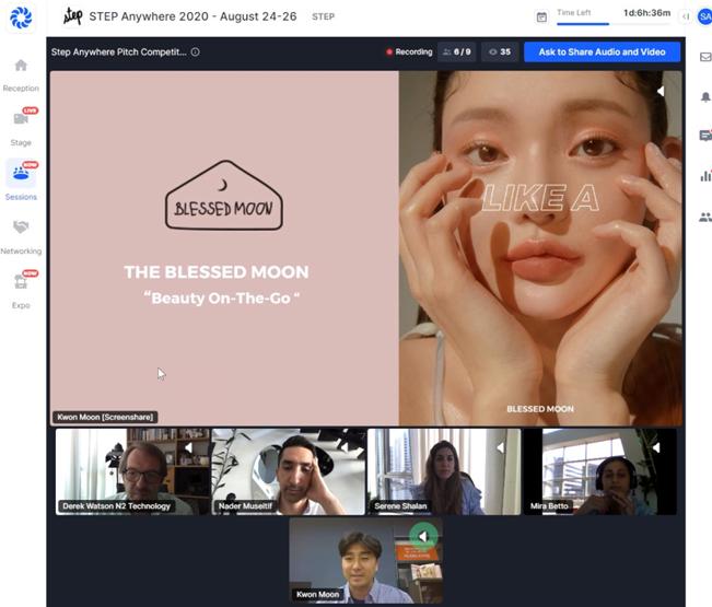 사진 3. '2020 스텝 애니웨어 컨퍼런스'에 콘진원이 지원한 6개 기업이 온라인 참가를 진행했다. 사진 3. '2020 스텝 애니웨어 컨퍼런스'에 콘진원이 지원한 6개 기업이 온라인 참가를 진행했다.
