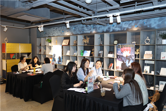 사진3. 중국 현지 기업이 K-콘텐츠 IP에 많은 관심을 보이는 가운데 ‘2023 K-Story&Comics in China 수출상담회’가 진행됐다.