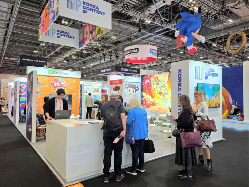 사진 1. BLE 2025 한국공동관 현장 사진(한국공동관 전경)