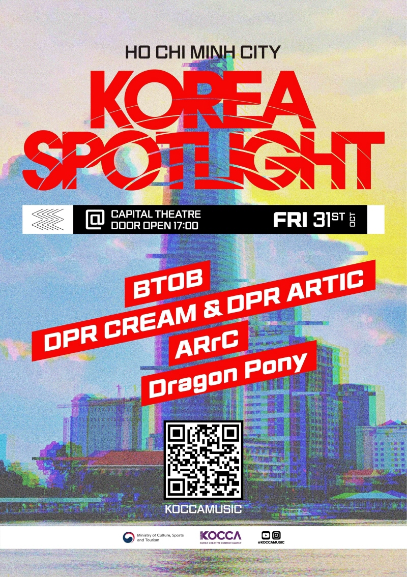 사진 7. ‘코리아 스포트라이트 @베트남’ 포스터