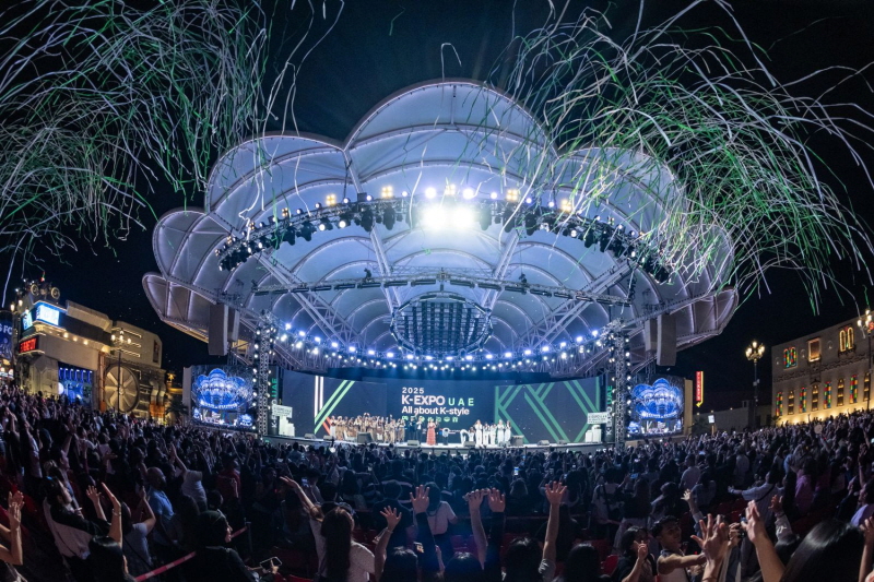 사진 1. 콘진원은 11월 15일부터 18일까지 아랍에미리트(UAE) 두바이의 글로벌 빌리지와 월드트레이드센터에서 ‘2025 K-엑스포: 올 어바웃 케이 스타일(All about K-style)’을 성공적으로 개최했다.