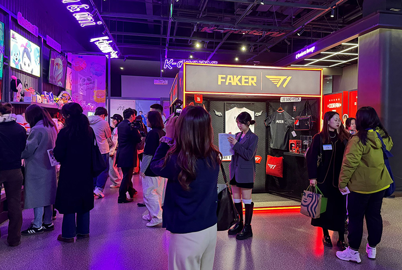 사진 3. 티원(T1) 특별전시 현장 사진