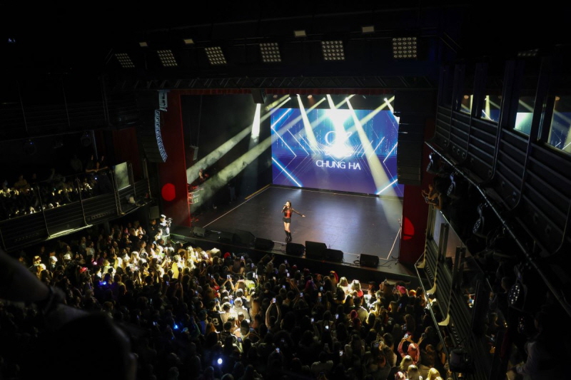 사진 5. 콘진원은 ‘코리아 스포트라이트 @스페인’을 지난 11월 24일~25일, 스페인 바르셀로나에서 성황리에 개최했다. (11.25.(화), ‘청하‘ 쇼케이스 현장사진)