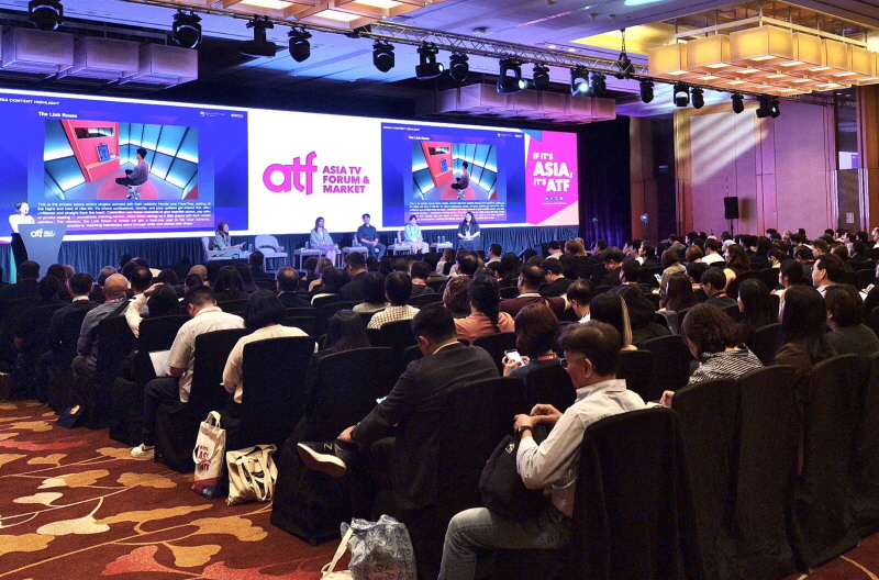 사진 4. 콘진원은 지난 12월 3일부터 5일까지 싱가포르에서 개최된 ‘ATF(아시아 티비 포럼 앤드 마켓) 2025’에서 ‘K-콘텐츠&포맷 쇼케이스’를 선보였다.