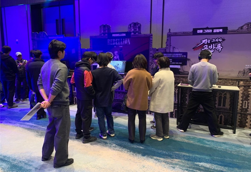 사진 2. ‘게임인재원 쇼케이스 2026’ 전시(2)