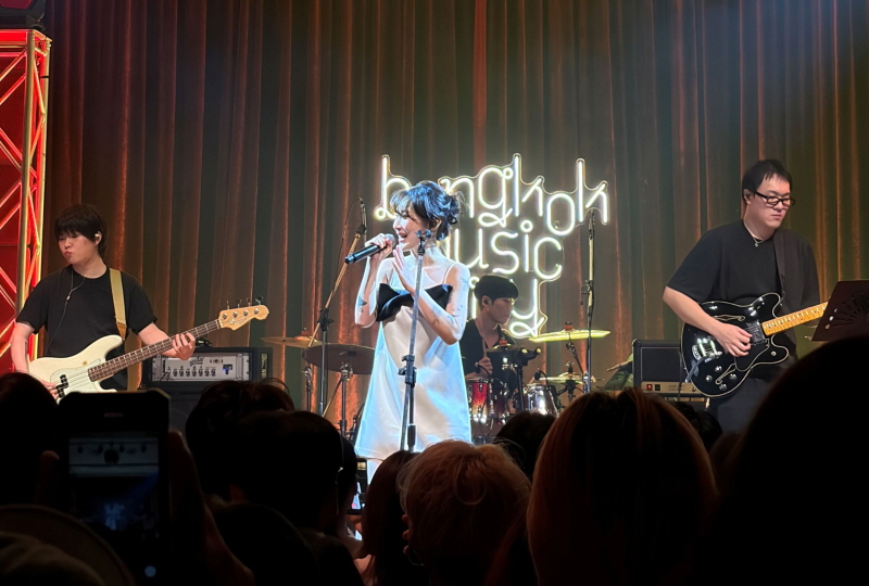 사진 1. 콘진원은 지난 1월 24일부터 25일까지 태국 방콕에서 열린 ‘방콕뮤직시티(Bangkok Music City) 2026’에서 ‘코리아 스포트라이트’를 성공적으로 마쳤다.(1월 24일, 밀레나(Milena) 공연 현장 사진)