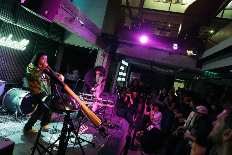 사진 3. 콘진원은 지난 1월 24일부터 25일까지 태국 방콕에서 열린 ‘방콕뮤직시티(Bangkok Music City) 2026’에서 ‘코리아 스포트라이트’를 성공적으로 마쳤다.(1월 24일, 애니멀다이버스(Animal Divers) 공연 현장 사진)