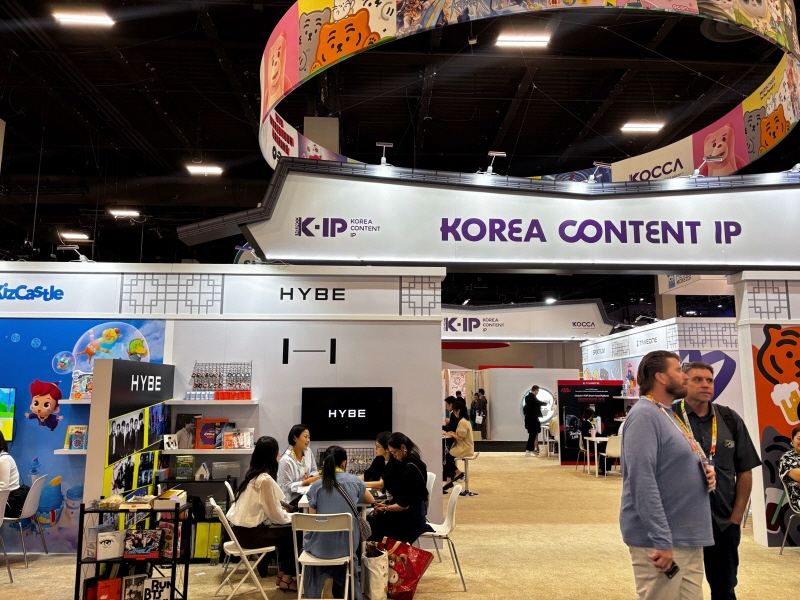 사진 2. 2026 라이선싱 엑스포 한국공동관 현장사진 (2)