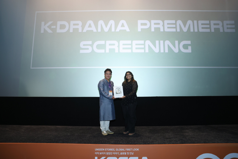 사진 6. 10월 23일 열린 &lsquo;K-드라마 프리미어 스크리닝(K-Drama Premiere Screening)&rsquo; 행사가 개최되고 있다 (2)