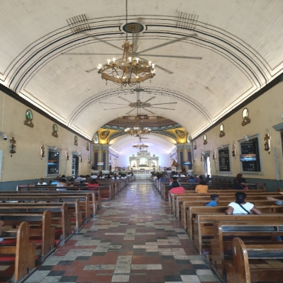 필리핀의 한 성당 내부 - 출처: 통신원 촬영