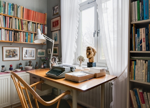 아스트리드 린드그렌의 책상 - 출처: Astrid Lindgrens sällskapet