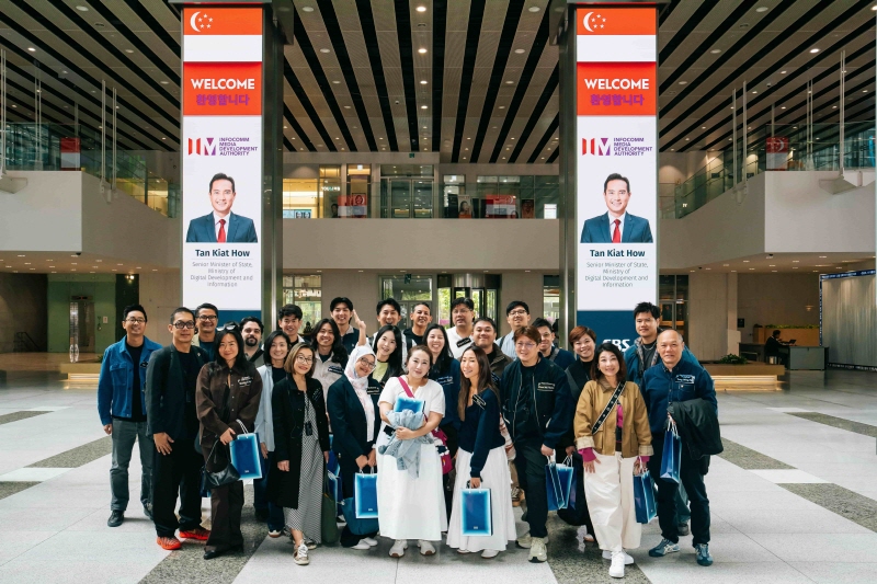 사진 5. 콘진원은 ‘한-싱가포르 콘텐츠 산업 생태계 교류·연수 프로그램’을 성공리에 마무리했다.
        (SBS를 방문한 싱가포르 기업참가단)