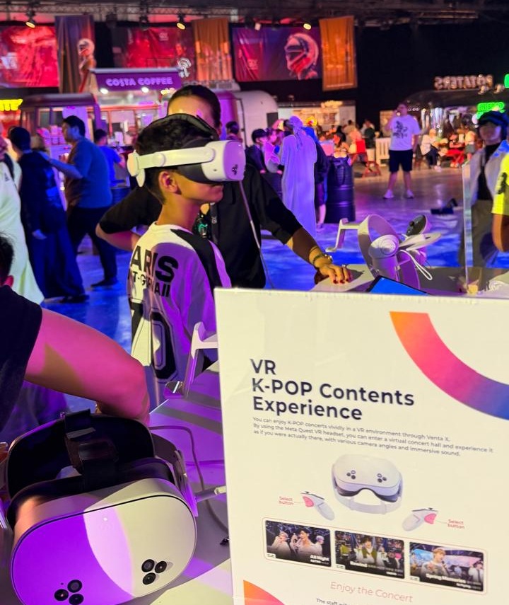 사진2. ‘코리아360’게임엑스포 홍보부스 현장 사진 (2)