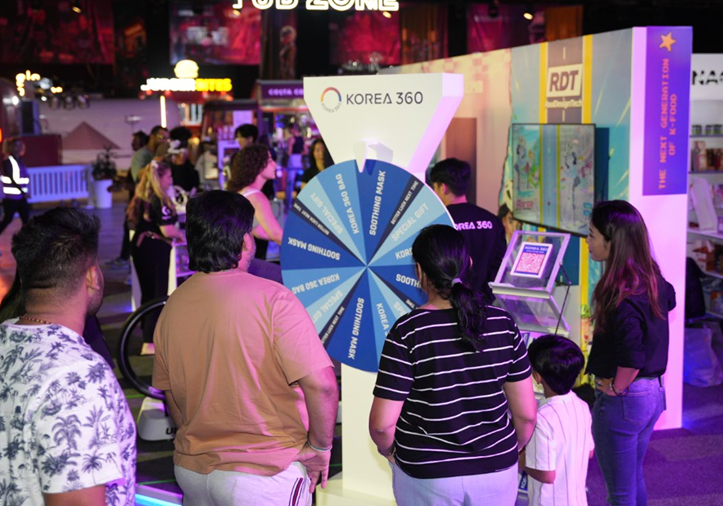 사진4. ‘코리아360’게임엑스포 홍보부스 현장 사진 (4)