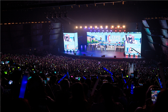 사진 2. ‘K-팝 콘서트: 인기가요 인 파리’ 공연 모습