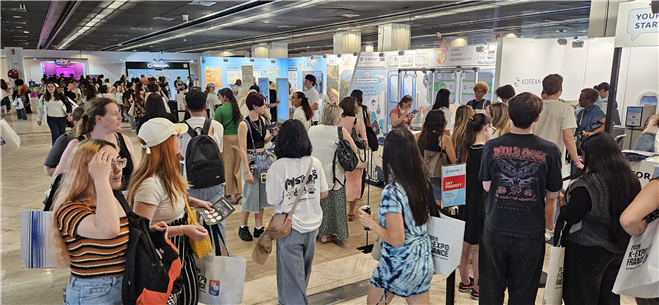 사진 3. 2026 K-엑스포 프랑스 전시장 전경
