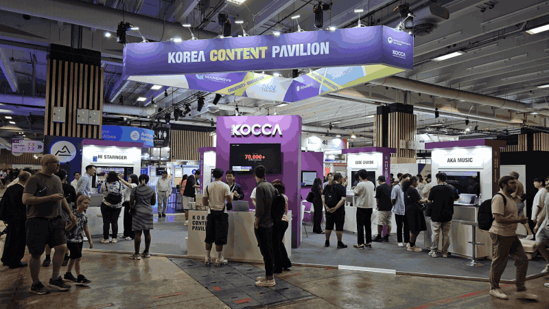 사진 1. 6월 17일부터 20일까지 프랑스 파리에서 개최한 ‘VIVA Tech 2026’에 참가해 한국공동관을 운영하고 있다.