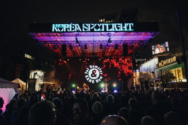 사진 1. Korea Spotlight @Reeperbahn Festival 팻햄스터앤캉뉴 무대 전경
        