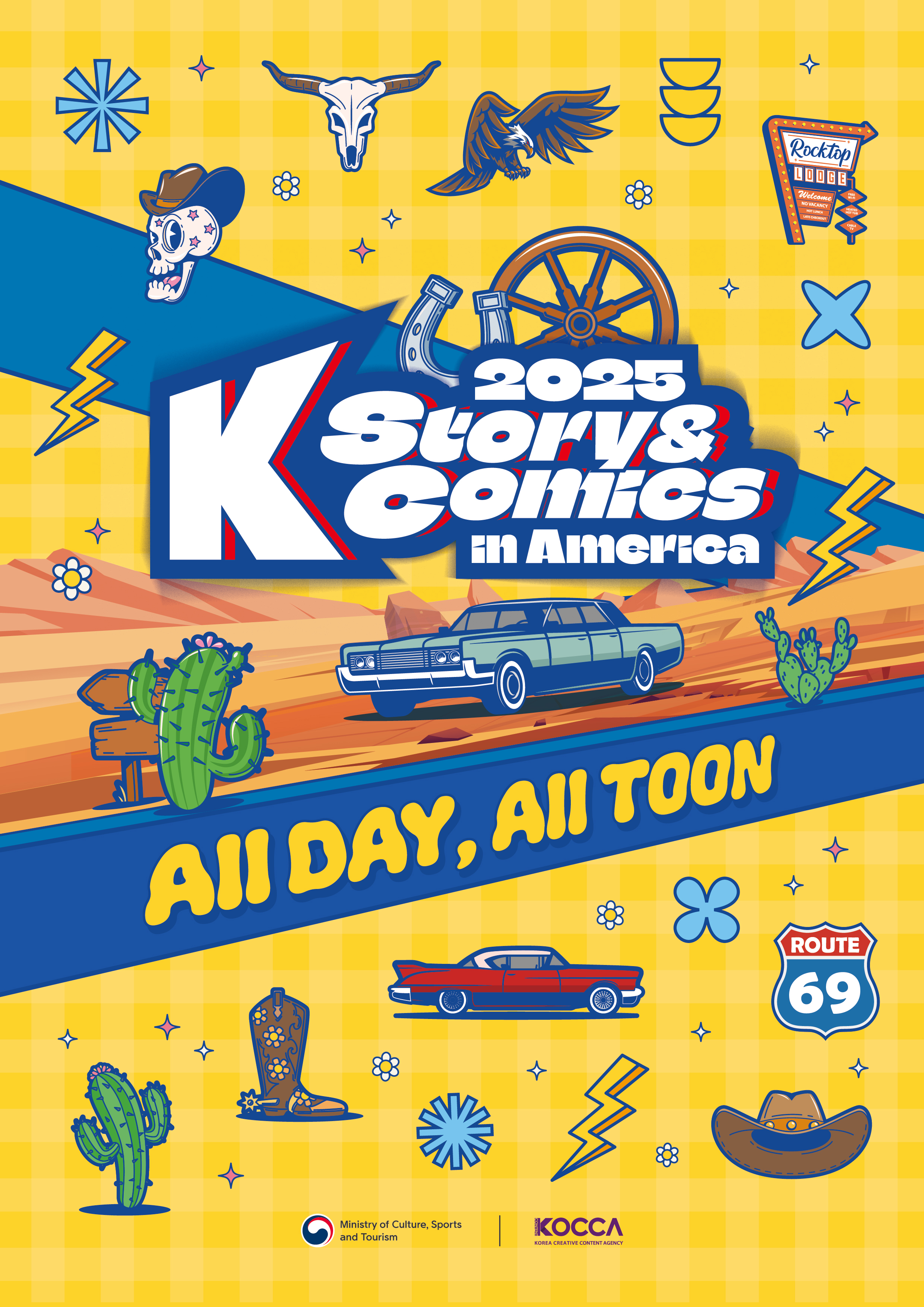 2025 K-Story&Comics in America 포스터