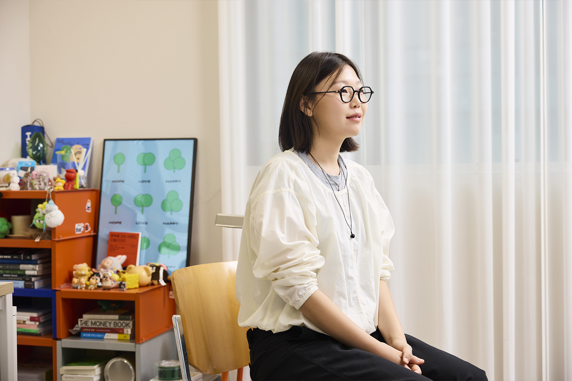 못나니 삼형제 스티커로 꾸며진 위클리 다이어리 페이지 이미지